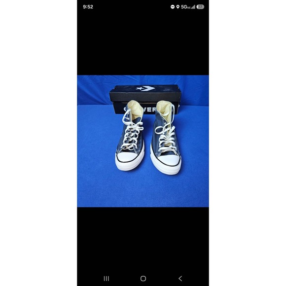 Converse Other - Converse Chuck Taylor All Star High Top Navy Blue Mens 9.5 Sneakers M9622